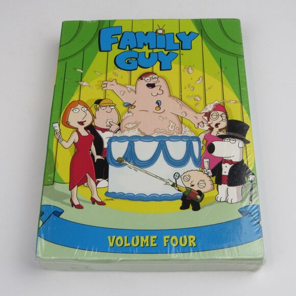 FAMILY GUY Volume Four 3-Disc Set DVD Sealed Special Features - Picture 1 of 9